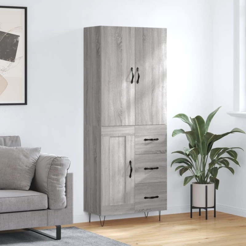 ΝΤΟΥΛΑΠΙ ΓΚΡΙ SONOMA 69,5 X 34 X 180 ΕΚ. ΕΠΕΞΕΡΓΑΣΜΕΝΟ ΞΥΛΟ 3198111
