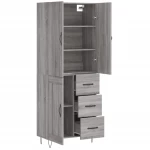 ΝΤΟΥΛΑΠΙ ΓΚΡΙ SONOMA 69,5 X 34 X 180 ΕΚ. ΕΠΕΞΕΡΓΑΣΜΕΝΟ ΞΥΛΟ 3198111
