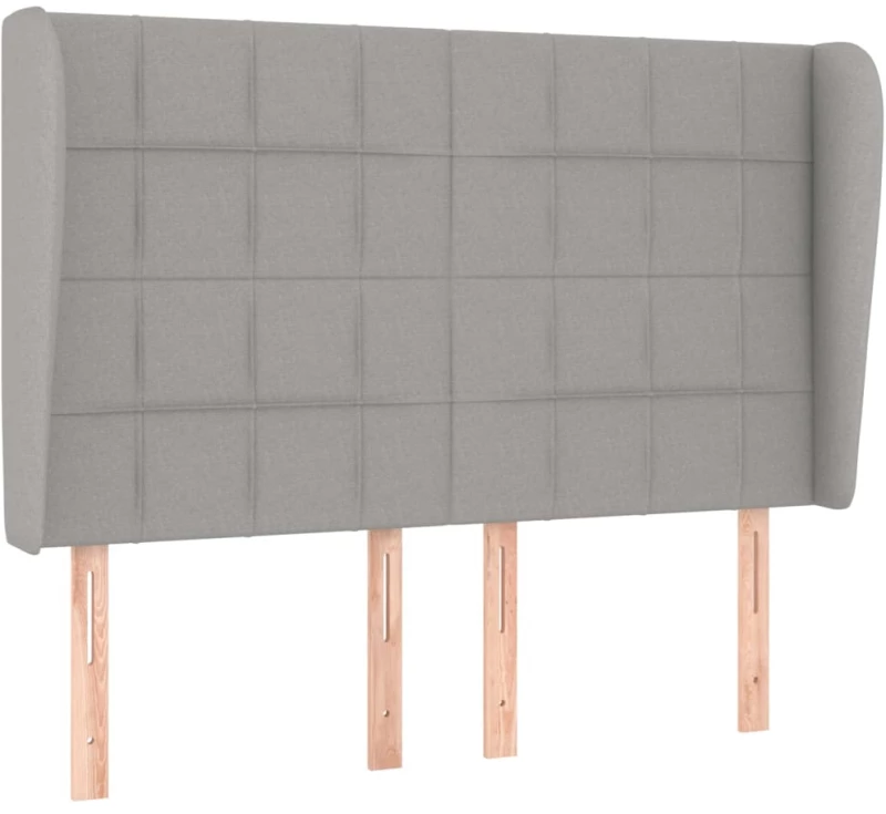 ΚΡΕΒΑΤΙ BOXSPRING ΜΕ ΣΤΡΩΜΑ ΑΝΟΙΧΤΟ ΓΚΡΙ 140X200 ΕΚ. ΥΦΑΣΜΑΤΙΝΟ 3127965