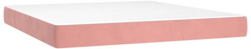 ΚΡΕΒΑΤΙ BOXSPRING ΜΕ ΣΤΡΩΜΑ & LED ΡΟΖ 180X200 ΕΚ. ΒΕΛΟΥΔΙΝΟ 3134362