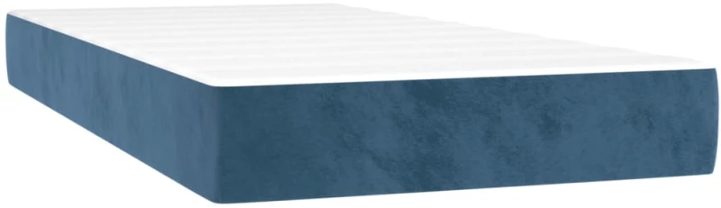 ΚΡΕΒΑΤΙ BOXSPRING ΜΕ ΣΤΡΩΜΑ & LED ΣΚ. ΜΠΛΕ 100X200ΕΚ. ΒΕΛΟΥΔΙΝΟ 3139491