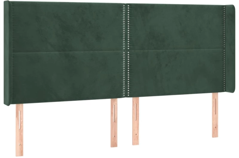 ΚΡΕΒΑΤΙ BOXSPRING ΜΕ ΣΤΡΩΜΑ & LED ΣΚ. ΠΡΑΣΙΝΟ 200X200ΕΚ ΒΕΛΟΥΔΟ 3139526