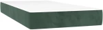 ΚΡΕΒΑΤΙ BOXSPRING ΜΕ ΣΤΡΩΜΑ ΣΚΟΥΡΟ ΠΡΑΣΙΝΟ 200X200ΕΚ. ΒΕΛΟΥΔΙΝΟ 3142986