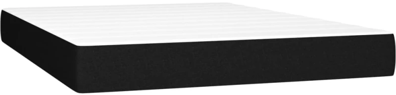 ΚΡΕΒΑΤΙ BOXSPRING ΜΕ ΣΤΡΩΜΑ & LED ΜΑΥΡΟ 140X200 ΕΚ. ΥΦΑΣΜΑΤΙΝΟ 3135439