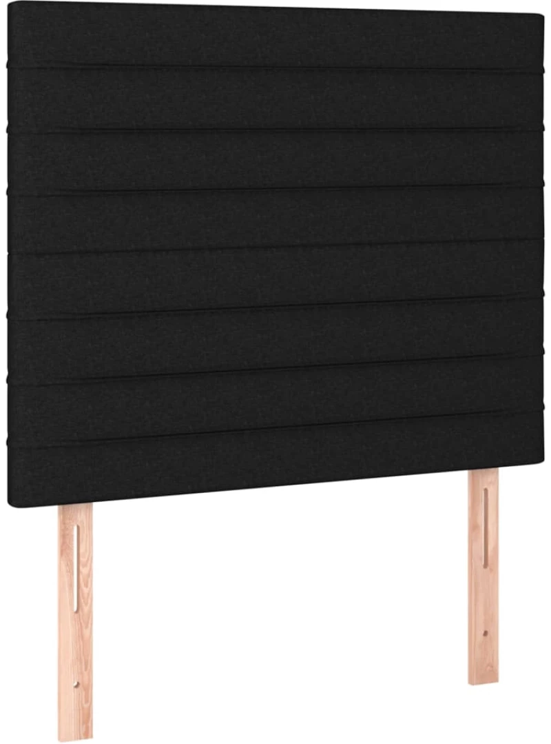 ΚΡΕΒΑΤΙ BOXSPRING ΜΕ ΣΤΡΩΜΑ & LED ΜΑΥΡΟ 100X200 ΕΚ. ΥΦΑΣΜΑΤΙΝΟ 3135495