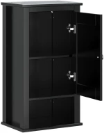 ΝΤΟΥΛΑΠΙ ΜΠΑΝΙΟΥ ΕΠΙΤΟΙΧΙΟ BERG ΜΑΥΡΟ 40X27X71,5 ΕΚ ΜΑΣΙΦ ΠΕΥΚΟ 358549