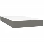 ΚΡΕΒΑΤΙ BOXSPRING ΜΕ ΣΤΡΩΜΑ ΣΚΟΥΡΟ ΓΚΡΙ 80X200 ΕΚ. ΥΦΑΣΜΑΤΙΝΟ 3126198
