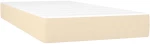 ΚΡΕΒΑΤΙ BOXSPRING ΜΕ ΣΤΡΩΜΑ ΚΡΕΜ 100 X 200 ΕΚ. ΥΦΑΣΜΑΤΙΝΟ 3130334