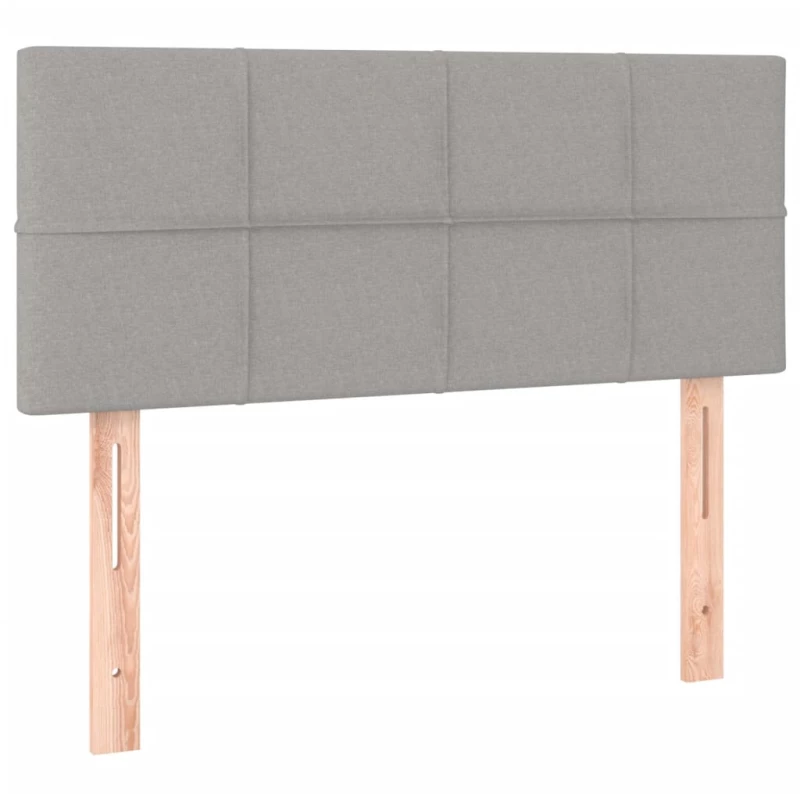 ΚΡΕΒΑΤΙ BOXSPRING ΜΕ ΣΤΡΩΜΑ ΑΝΟΙΧΤΟ ΓΚΡΙ 120X200 ΕΚ. ΥΦΑΣΜΑΤΙΝΟ 3140041