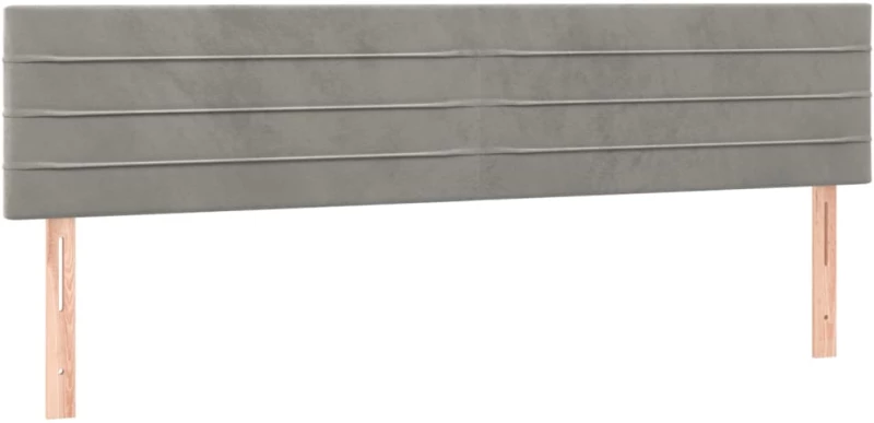 ΚΡΕΒΑΤΙ BOXSPRING ΜΕ ΣΤΡΩΜΑ ΑΝΟΙΧΤΟ ΓΚΡΙ 180X200 ΕΚ. ΒΕΛΟΥΔΙΝΟ 3141377