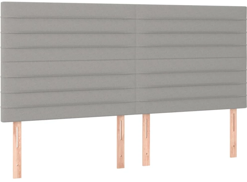 ΚΡΕΒΑΤΙ BOXSPRING ΜΕ ΣΤΡΩΜΑ & LED ΑΝ.ΓΚΡΙ 180X200ΕΚ. ΥΦΑΣΜΑΤΙΝΟ 3134973