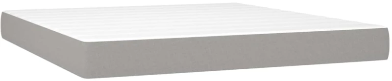 ΚΡΕΒΑΤΙ BOXSPRING ΜΕ ΣΤΡΩΜΑ ΑΝΟΙΧΤΟ ΓΚΡΙ 180X200 ΕΚ. ΥΦΑΣΜΑΤΙΝΟ 3141873