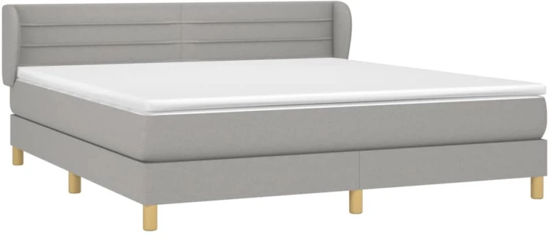 ΚΡΕΒΑΤΙ BOXSPRING ΜΕ ΣΤΡΩΜΑ ΑΝ. ΠΡΑΣΙΝΟ 160X200ΕΚ ΥΦΑΣΜΑΤΙΝΟ 3126893
