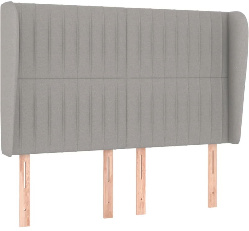 ΚΡΕΒΑΤΙ BOXSPRING ΜΕ ΣΤΡΩΜΑ ΑΝΟΙΧΤΟ ΓΚΡΙ 140X200 ΕΚ. ΥΦΑΣΜΑΤΙΝΟ 3128125
