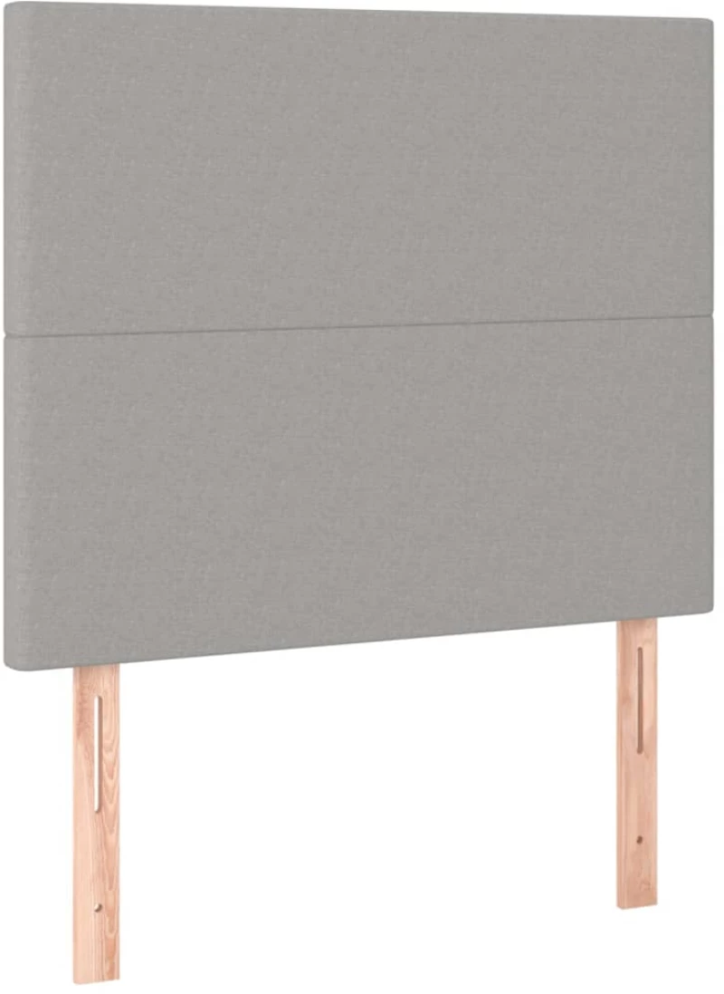 ΚΡΕΒΑΤΙ BOXSPRING ΜΕ ΣΤΡΩΜΑ ΑΝΟΙΧΤΟ ΓΚΡΙ 100X200 ΕΚ. ΥΦΑΣΜΑΤΙΝΟ 3131249