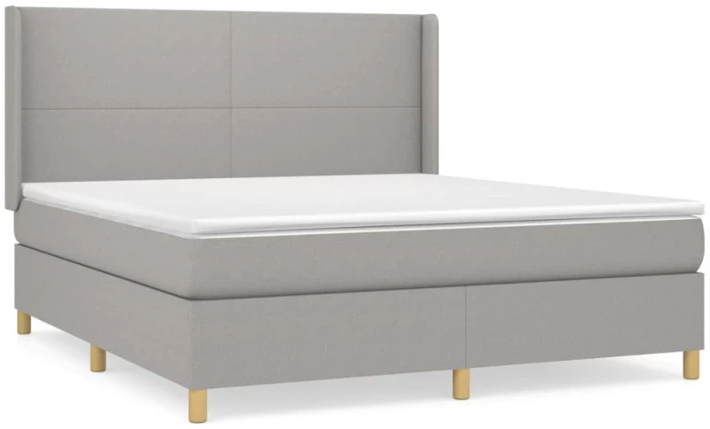 ΚΡΕΒΑΤΙ BOXSPRING ΜΕ ΣΤΡΩΜΑ ΑΝ. ΠΡΑΣΙΝΟ 160X200ΕΚ ΥΦΑΣΜΑΤΙΝΟ 3131841