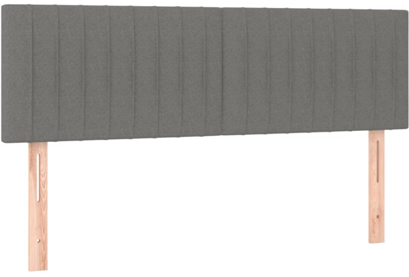 ΚΡΕΒΑΤΙ BOXSPRING ΜΕ ΣΤΡΩΜΑ & LED ΣΚ.ΓΚΡΙ 140X190 ΕΚ ΥΦΑΣΜΑΤΙΝΟ 3133310
