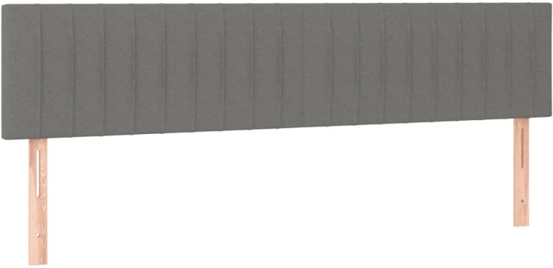 ΚΡΕΒΑΤΙ BOXSPRING ΜΕ ΣΤΡΩΜΑ & LED ΣΚ.ΓΚΡΙ 160X200 ΕΚ ΥΦΑΣΜΑΤΙΝΟ 3133326