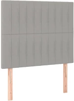 ΚΡΕΒΑΤΙ BOXSPRING ΜΕ ΣΤΡΩΜΑ ΑΝΟΙΧΤΟ ΓΚΡΙ 80X200 ΕΚ. ΥΦΑΣΜΑΤΙΝΟ 3136709