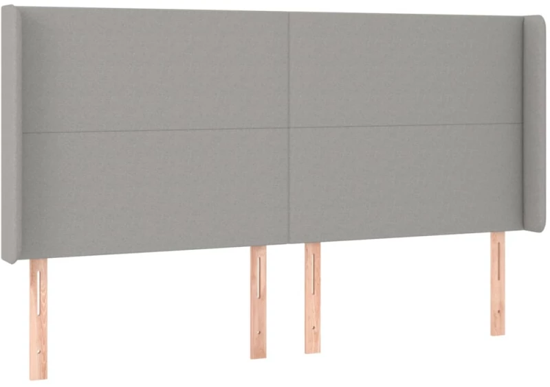 ΚΡΕΒΑΤΙ BOXSPRING ΜΕ ΣΤΡΩΜΑ & LED ΑΝ.ΓΚΡΙ 160X200ΕΚ. ΥΦΑΣΜΑΤΙΝΟ 3138725