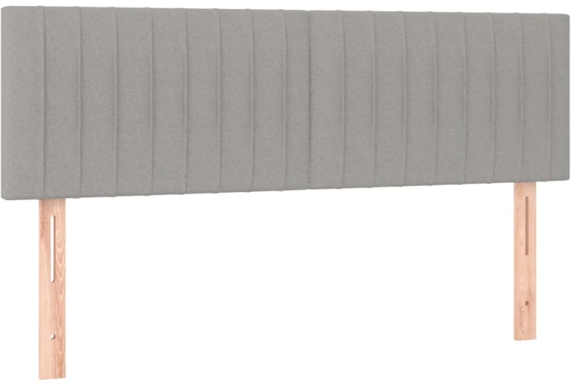 ΚΡΕΒΑΤΙ BOXSPRING ΜΕ ΣΤΡΩΜΑ ΑΝΟΙΧΤΟ ΓΚΡΙ 140X190 ΕΚ. ΥΦΑΣΜΑΤΙΝΟ 3140209