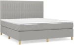ΚΡΕΒΑΤΙ BOXSPRING ΜΕ ΣΤΡΩΜΑ ΑΝ. ΠΡΑΣΙΝΟ 160X200ΕΚ ΥΦΑΣΜΑΤΙΝΟ 3142505