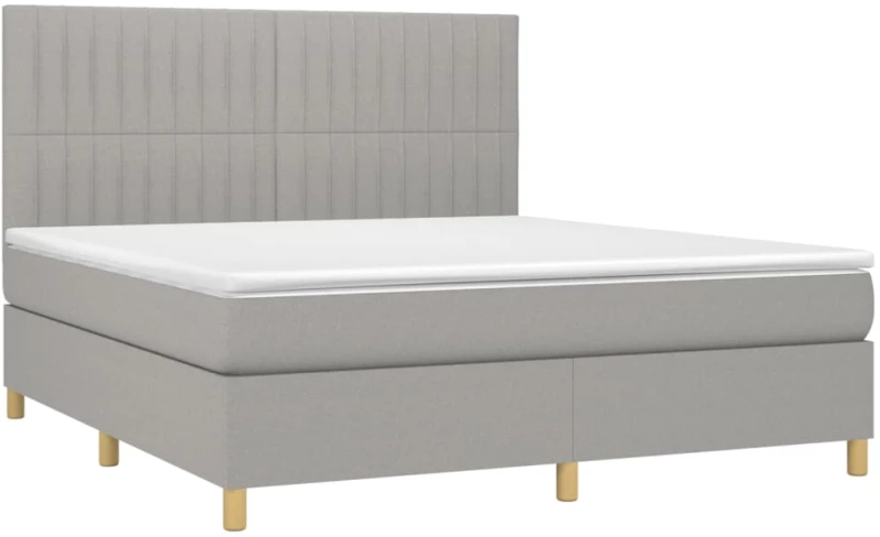 ΚΡΕΒΑΤΙ BOXSPRING ΜΕ ΣΤΡΩΜΑ ΑΝ. ΠΡΑΣΙΝΟ 160X200ΕΚ ΥΦΑΣΜΑΤΙΝΟ 3142505
