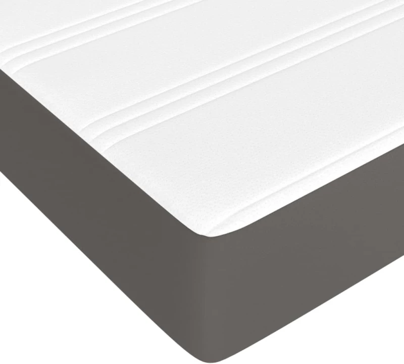 ΚΡΕΒΑΤΙ BOXSPRING ΜΕ ΣΤΡΩΜΑ ΓΚΡΙ 100X200ΕΚ. ΑΠΟ ΣΥΝΘΕΤΙΚΟ ΔΕΡΜΑ 3144247