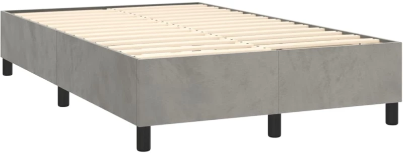 ΚΡΕΒΑΤΙ BOXSPRING ΜΕ ΣΤΡΩΜΑ & LED ΑΝ.ΓΚΡΙ 120X200 ΕΚ. ΒΕΛΟΥΔΙΝΟ 3136113