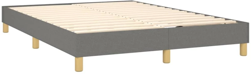 ΚΡΕΒΑΤΙ BOXSPRING ΜΕ ΣΤΡΩΜΑ & LED ΣΚ.ΓΚΡΙ 140X190 ΕΚ ΥΦΑΣΜΑΤΙΝΟ 3133870
