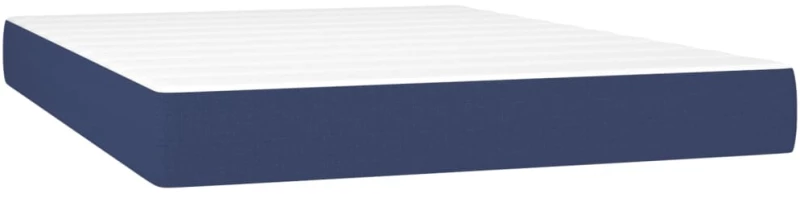 ΚΡΕΒΑΤΙ BOXSPRING ΜΕ ΣΤΡΩΜΑ & LED ΜΠΛΕ 140X190 ΕΚ. ΥΦΑΣΜΑΤΙΝΟ 3133315