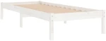 ΠΛΑΙΣΙΟ ΚΡΕΒΑΤΙΟΥ ΛΕΥΚΟ 75 X 190 ΕΚ ΞΥΛΟ ΠΕΥΚΟΥ UK SMALL SINGLE 809978