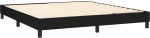 ΚΡΕΒΑΤΙ BOXSPRING ΜΕ ΣΤΡΩΜΑ & LED ΜΑΥΡΟ 160X200 ΕΚ. ΥΦΑΣΜΑΤΙΝΟ 3133167