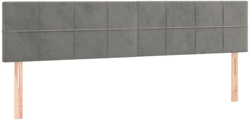 ΚΡΕΒΑΤΙ BOXSPRING ΜΕ ΣΤΡΩΜΑ ΑΝΟΙΧΤΟ ΓΚΡΙ 160X200 ΕΚ. ΒΕΛΟΥΔΙΝΟ 3141311