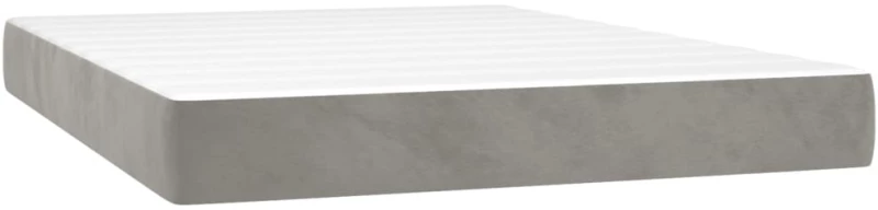 ΚΡΕΒΑΤΙ BOXSPRING ΜΕ ΣΤΡΩΜΑ & LED ΑΝ.ΓΚΡΙ 140X200 ΕΚ. ΒΕΛΟΥΔΙΝΟ 3139565
