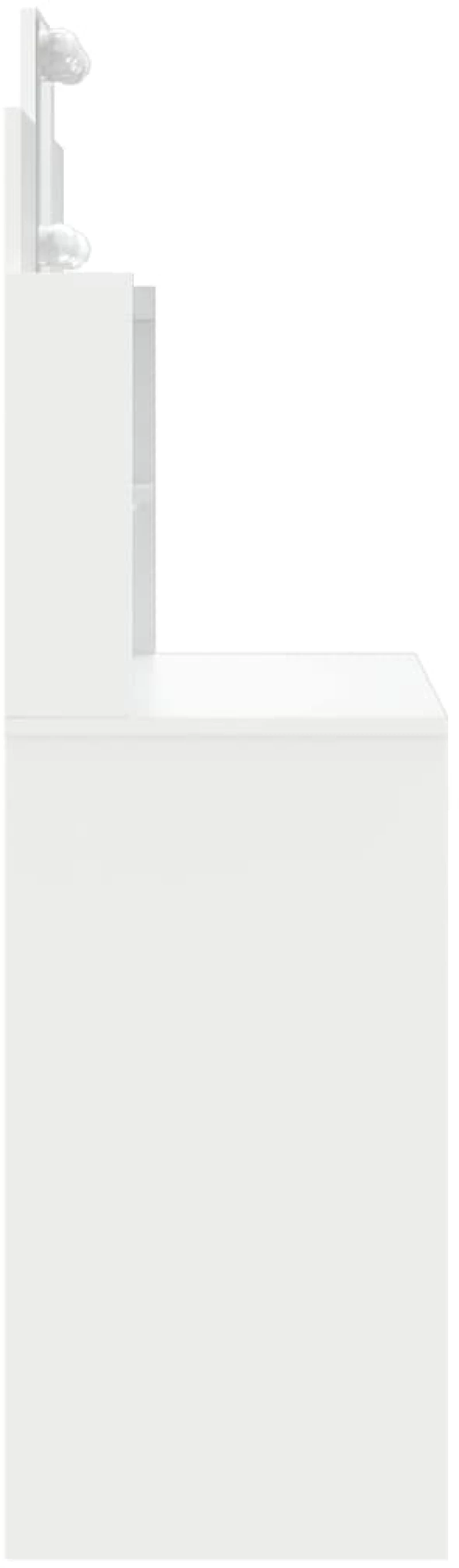 ΜΠΟΥΝΤΟΥΑΡ ΜΕ LED ΦΩΤΑ ΛΕΥΚΟ 96X40X142 ΕΚ. 837892