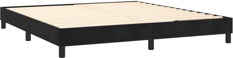 ΚΡΕΒΑΤΙ BOXSPRING ΜΕ ΣΤΡΩΜΑ & LED ΜΑΥΡΟ 160X200 ΕΚ. ΒΕΛΟΥΔΙΝΟ 3134413