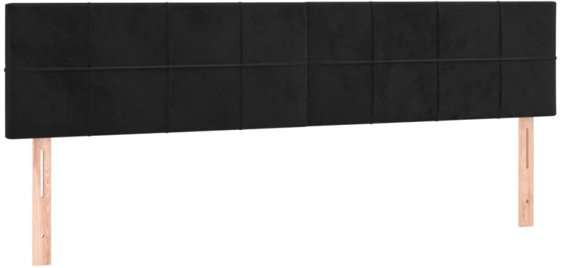 ΚΡΕΒΑΤΙ BOXSPRING ΜΕ ΣΤΡΩΜΑ & LED ΜΑΥΡΟ 160X200 ΕΚ. ΒΕΛΟΥΔΙΝΟ 3134413