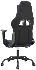 ΚΑΡΕΚΛΑ GAMING ΜΑΣΑΖ ΥΠΟΠΟΔΙΟ ΜΑΥΡΟ/ΜΠΛΕ ΑΠΟ ΣΥΝΘΕΤΙΚΟ ΔΕΡΜΑ 3143653