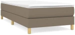 ΚΡΕΒΑΤΙ BOXSPRING ΜΕ ΣΤΡΩΜΑ TAUPE 90X200 ΕΚ. ΥΦΑΣΜΑΤΙΝΟ 3144147
