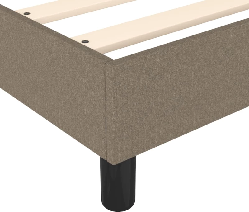 ΚΡΕΒΑΤΙ BOXSPRING ΜΕ ΣΤΡΩΜΑ TAUPE 90X200 ΕΚ. ΥΦΑΣΜΑΤΙΝΟ 3144395