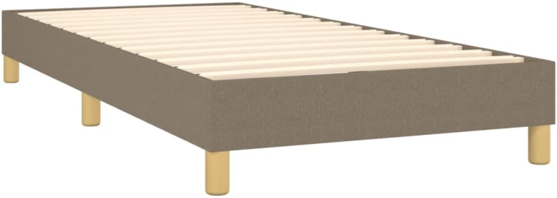 ΚΡΕΒΑΤΙ BOXSPRING ΜΕ ΣΤΡΩΜΑ TAUPE 90X200 ΕΚ. ΥΦΑΣΜΑΤΙΝΟ 3130165