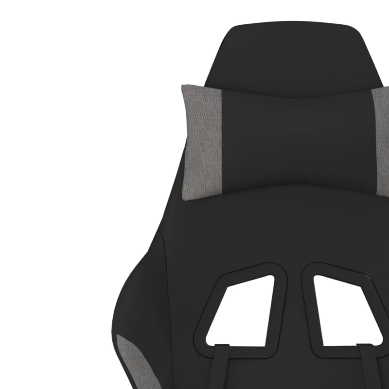 ΚΑΡΕΚΛΑ GAMING ΜΑΥΡΗ/ΑΝΟΙΧΤΟ ΓΚΡΙ ΎΦΑΣΜΑ ΜΕ ΥΠΟΠΟΔΙΟ 3143744
