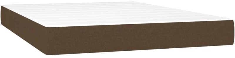 ΚΡΕΒΑΤΙ BOXSPRING ΜΕ ΣΤΡΩΜΑ & LED ΣΚ.ΚΑΦΕ 140X200 ΕΚ ΥΦΑΣΜΑΤΙΝΟ 3133240