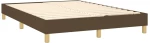 ΚΡΕΒΑΤΙ BOXSPRING ΜΕ ΣΤΡΩΜΑ & LED ΣΚ.ΚΑΦΕ 140X190 ΕΚ ΥΦΑΣΜΑΤΙΝΟ 3133792