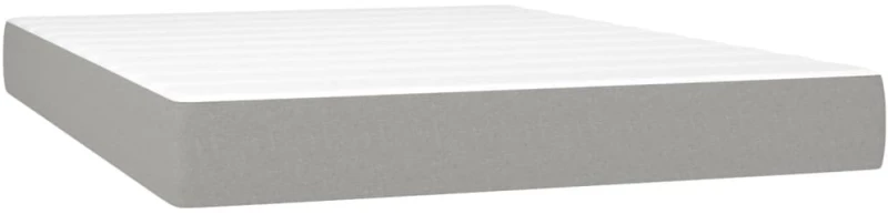 ΚΡΕΒΑΤΙ BOXSPRING ΜΕ ΣΤΡΩΜΑ ΑΝΟΙΧΤΟ ΓΚΡΙ 140X190 ΕΚ. ΥΦΑΣΜΑΤΙΝΟ 3136829