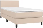 ΚΡΕΒΑΤΙ BOXSPRING ΜΕ ΣΤΡΩΜΑ ΚΑΠΟΥΤΣΙΝΟ 90X200ΕΚ.ΑΠΟ ΣΥΝΘ. ΔΕΡΜΑ 3140986