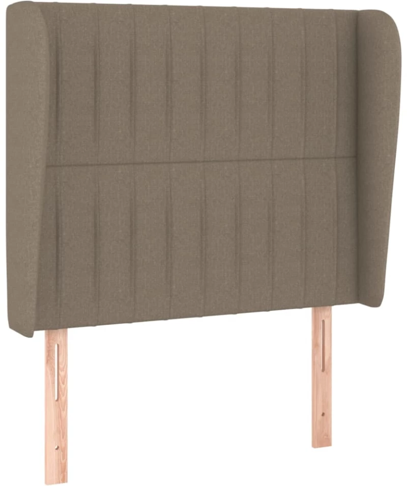 ΚΡΕΒΑΤΙ BOXSPRING ΜΕ ΣΤΡΩΜΑ TAUPE 100 X 200 ΕΚ. ΥΦΑΣΜΑΤΙΝΟ 3128105