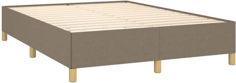 ΚΡΕΒΑΤΙ BOXSPRING ΜΕ ΣΤΡΩΜΑ TAUPE 140X200 ΕΚ. ΥΦΑΣΜΑΤΙΝΟ 3128609