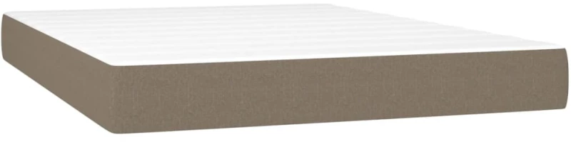 ΚΡΕΒΑΤΙ BOXSPRING ΜΕ ΣΤΡΩΜΑ TAUPE 140X200 ΕΚ. ΥΦΑΣΜΑΤΙΝΟ 3128609